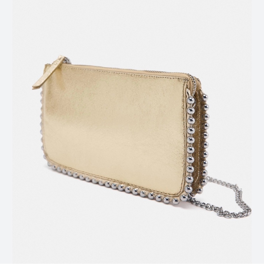 Zara Metallic Purse